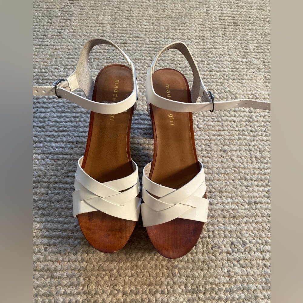 Madden Girl Clog Heel Sandals